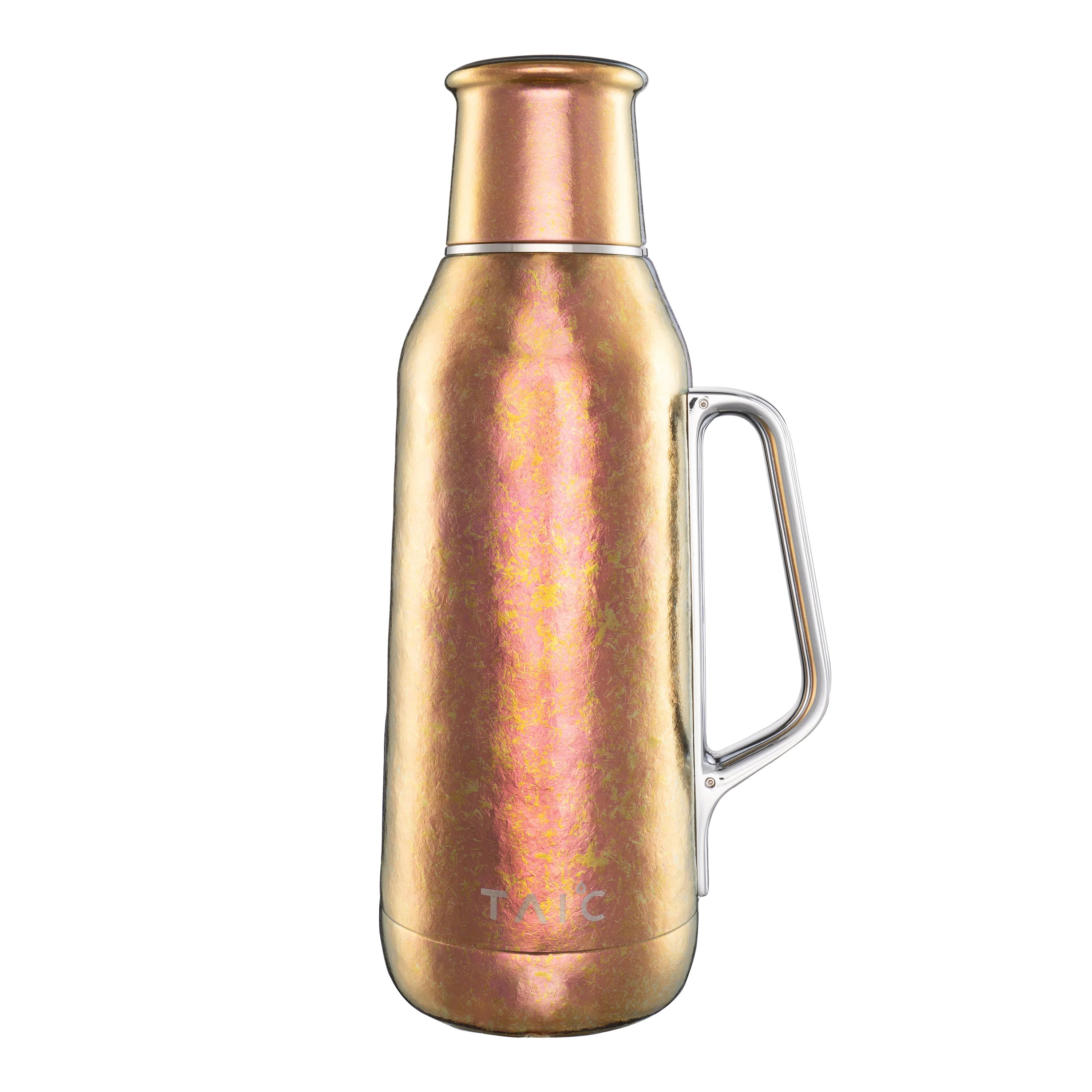6時間以上の保温保冷能力⭐️純チタン 魔法瓶 真空 二重構造 480ml 茶こし付 Amazon | TIANDLIFE チタン水筒 純チタン 魔法瓶 真空 二重構造